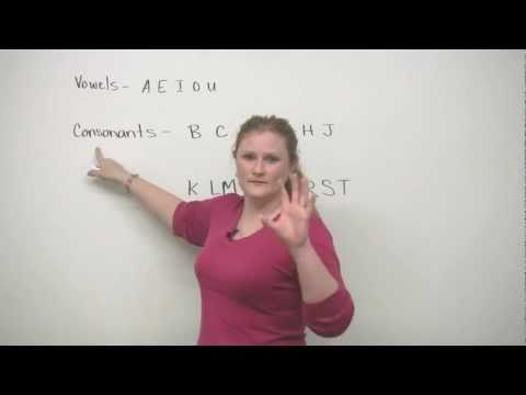 English Pronunciation - ABCDEFG - How to say letters!