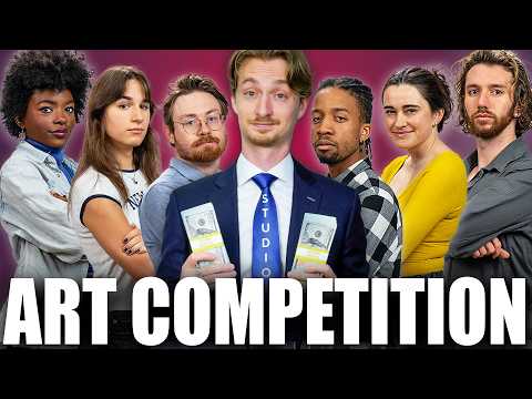 Six Artists Battle for CASH in 3 IMPOSSIBLE Drawing Challenges