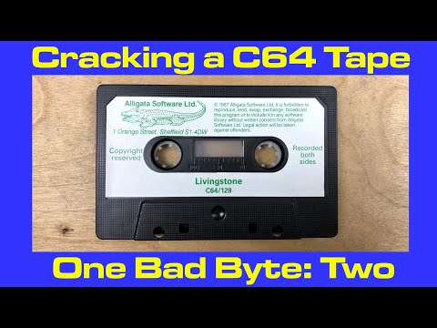 Cracking a C64 Game From Cassette: Livingstone, I Presume?