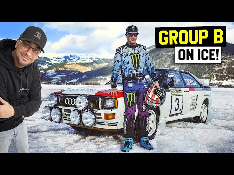 Ken Block Flat Out and Sideways in Group B Rally Cars with JP Performance!