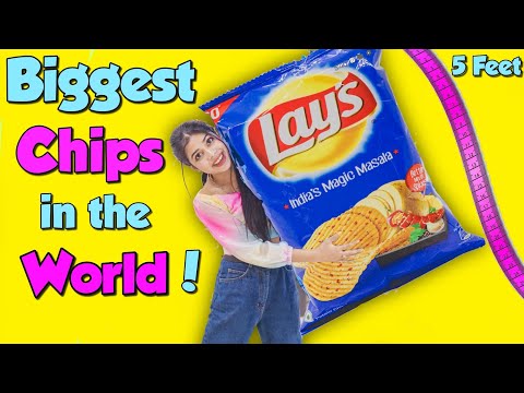 Making the World's Biggest Chips!! *WOW*😱दुनिया का सबसे बड़ा चिप्स😍