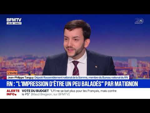 Jean-Philippe Tanguy : "Sébastien Lecornu balade les Français !" (BFMTV)