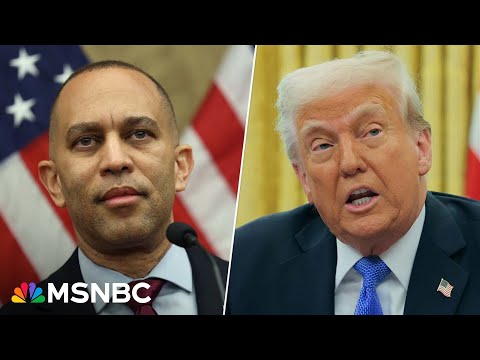 Jeffries: Trump should be 'ASHAMED' and has 'zero credibility' on law and order