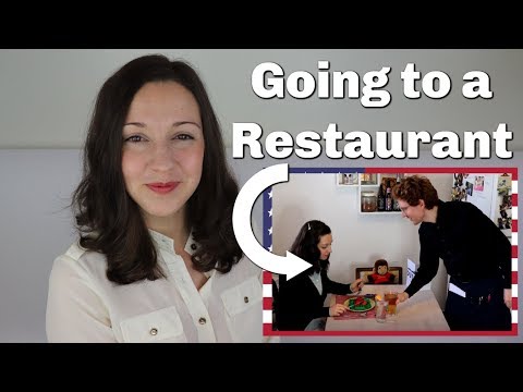 Going to a Restaurant in English: Travel English