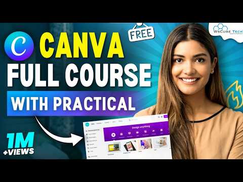 CANVA Tutorial For Beginners | How to Use Canva Like PRO [Full Course]
