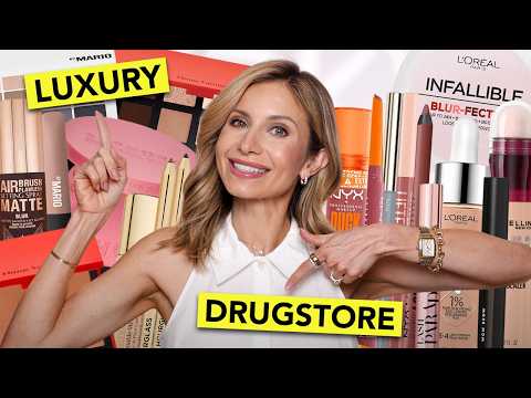 Over 40 Makeup That Lasts All Day | Drugstore/Lux Hybrid Routine