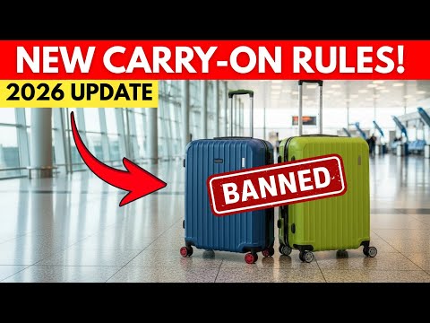 9 NEW Carry-On Rules for 2026 (What TSA Won’t Tell You)