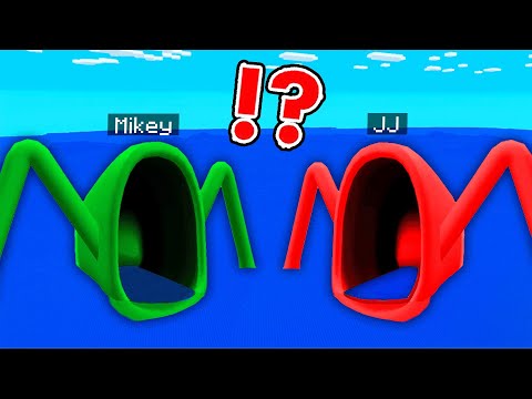 JJ and Mikey Become SEA EATER in Minecraft ?!