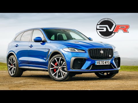 2021 Jaguar F-Pace SVR Review: 542bhp Supercharged V8 SUV | Carfection 4K