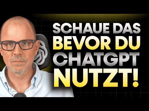 Prof. Christian Solmecke WARNT: Schaue dieses Video bevor du ChatGPT nutzt!