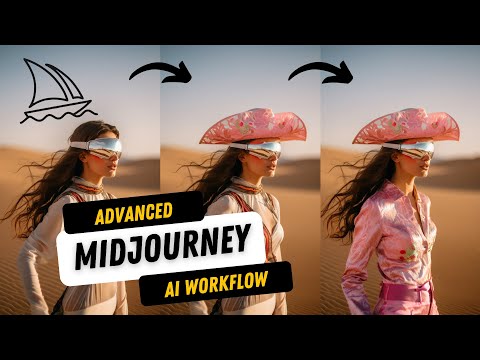 Midjourney AI Workflow Tutorial - Go from Beginner to Advanced | Control Image Generation