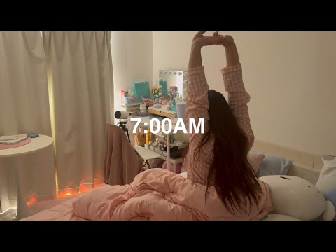 🩵 7am morning routine + 7pm night routine 🎀 living alone diaries