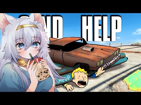 HONK IF YOU'RE HUNGRY!! Fallout 4, But EVERYTHING is a Car | Reggie React