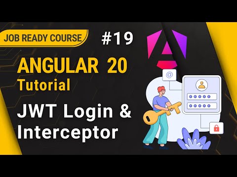 JWT Login Page in Angular | Interceptor | Angular 20 Tutorial | Part 19
