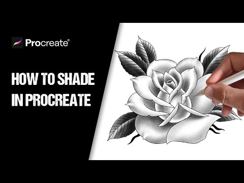 How to Shade in Procreate | Tattoo Tutorial for stunning designs