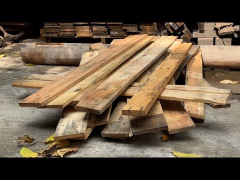 From Discarded Pallets to Masterpiece: Unique Garden Furniture Made from Recycled Pallet Wood