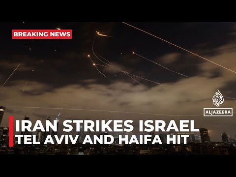 Explosions over Tel Aviv, Haifa and Jerusalem as Iran launches new wave of attacks