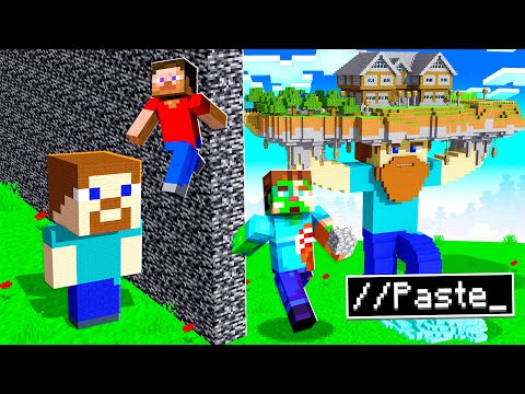 I Secretly Cheated with //PASTE in a Building Competition