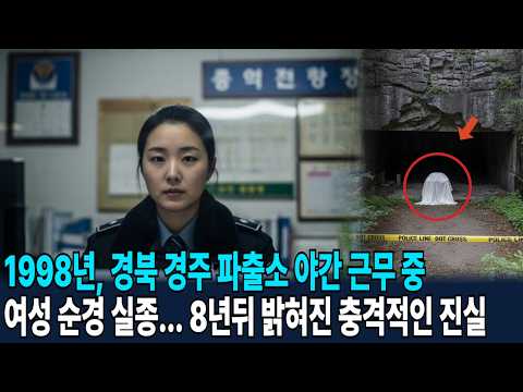 1998년, 경북 경주 파출소 야간 근무 중 실종된 20대 여성 순경... 8년뒤 밝혀진 충격적인 진실