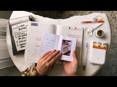 Life updates in the Hobonichi Avec~ feat. a broken table °~