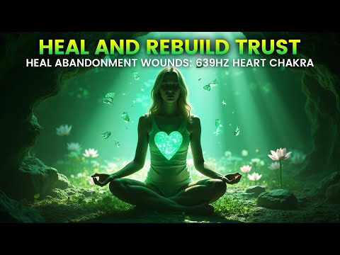 💔Heal Abandonment Wounds: 639Hz Heart Chakra Binaural Beats💔 (Emotional Release Music)