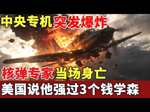 中央专机突发爆炸，全球唯一核弹、卫星双领域专家当场身亡，美国说他强过3个钱学森，坠机真相30年后终于揭晓【揭秘】