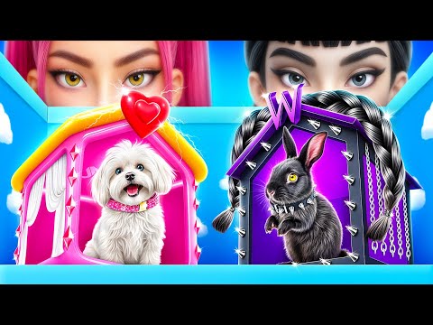 A grand plan to build a home for friendly pets! Wednesday and the K-POP Demon Hunter!