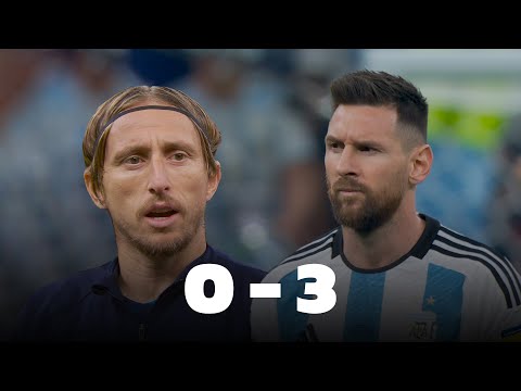 Lionel Messi & Argentina’s Midfield Masterclass vs Croatia | World Cup 2022