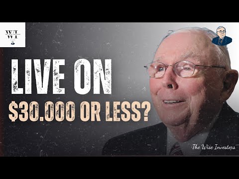 Charlie Munger: How to Live on an Extremely Low Income