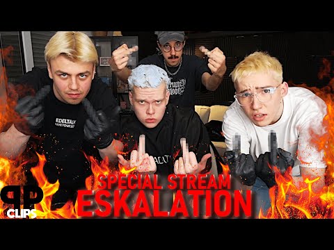 XXL Chaos Stream! Hänno, Nooreax & Filow beklauen Kevin, peinliche Storys & Haare schneiden & färben