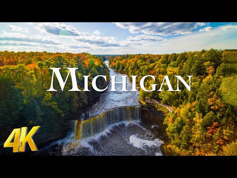 Michigan (4K UHD) - Beautiful Nature Scenery With Epic Cinematic Music - Natural Landscape