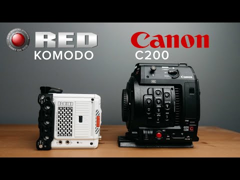 RED KOMODO VS CANON C200 | Autofocus, Dynamic Range, 4K 60P