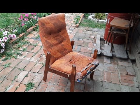 Реставрация советского кресла!