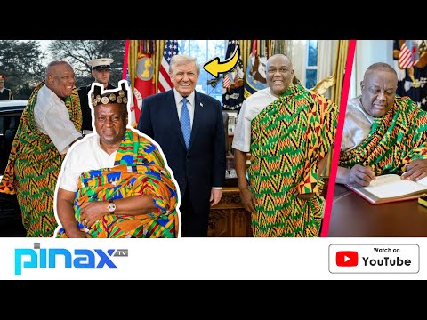 BREAK: US Prez Donald Trump to Visit Ghana, Meet Mahama as He Welcomes GH Ambassador to White House