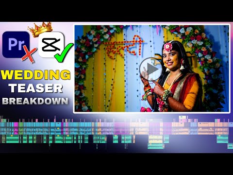 I Create a Wedding Teaser Using Capcut Editor In Phone | Secret of a Wedding Edit | Wedding Teaser