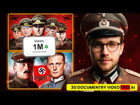 Create 3D AI Documentary Videos for Free | Step by Step Tutorial Using AI Tools