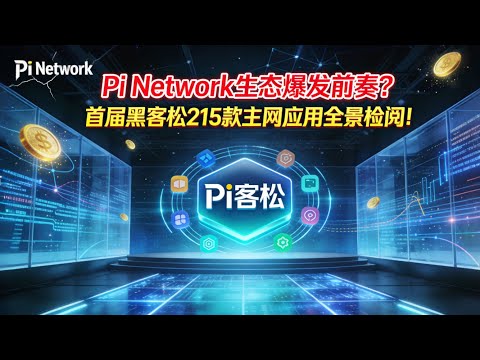 Pi Network生态爆发前奏？首届黑客松215款主网应用全景检阅！
