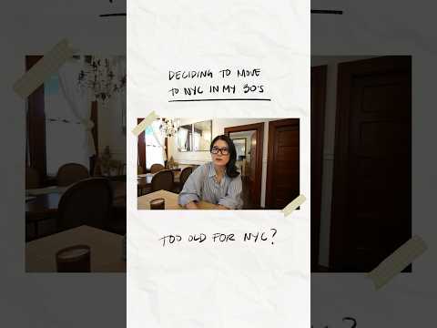 moving to NYC in my 30s… #movingtonyc