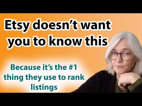 The thing that Etsy values most in ranking listings even though they want you to think it's your SEO