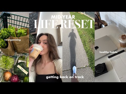 *intense* MID-YEAR RESET: change your life in 6 months, goal setting, glow up with me *THAT girl*