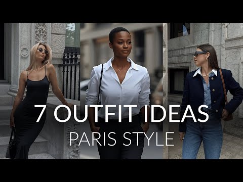 7 outfits inspired by PARIS style - how to look expensive and elegant