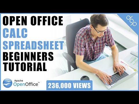 Open Office 4 Calc Spreadsheet Beginners Tutorial