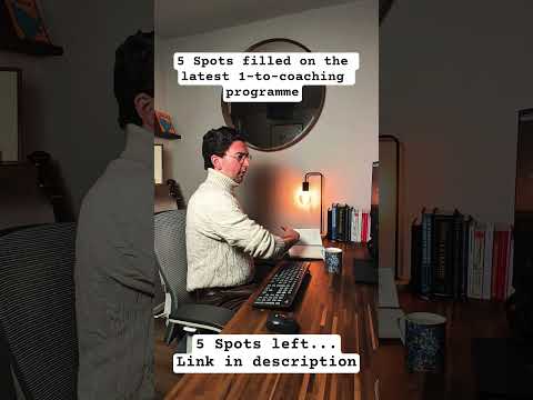 Remaining spots won't stay open for long...  #shorts #personalcoaching