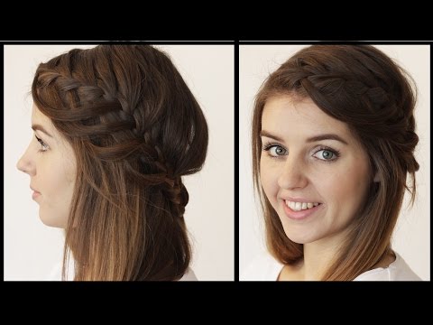 Halboffene Flechtfrisur coole Technik | Frisuren Freitag | Lovethecosmetics