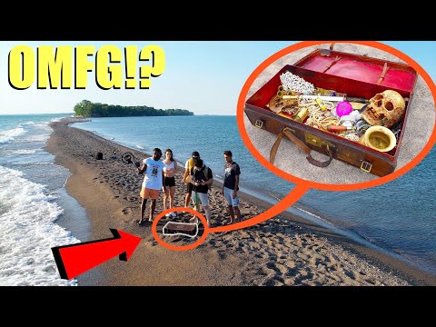 island searching for my Great GrandFather's Bury Treasure (We Found It!!)