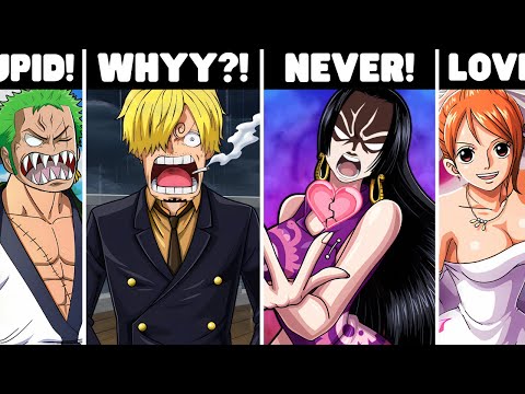 Everyone's Reaction If Luffy MARRIES Nami in One Piece!