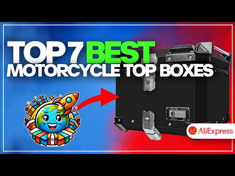 🏍️🔥 The 7 BEST BUDGET Motorcycle Top Boxes on AliExpress [2026]✅[Value for Money] luggage