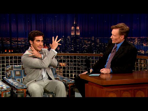 Jake Gyllenhaal Isn’t Cut Out For Changing Diapers | Late Night with Conan O’Brien
