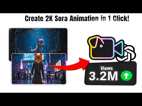 Sora2 & Gemini 3 Can Make 2K Animations in ONE Click!