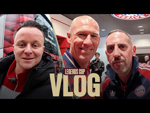 Up Close at the Legends Cup with Robben, Lahm, Matthäus & Co. | VLOG